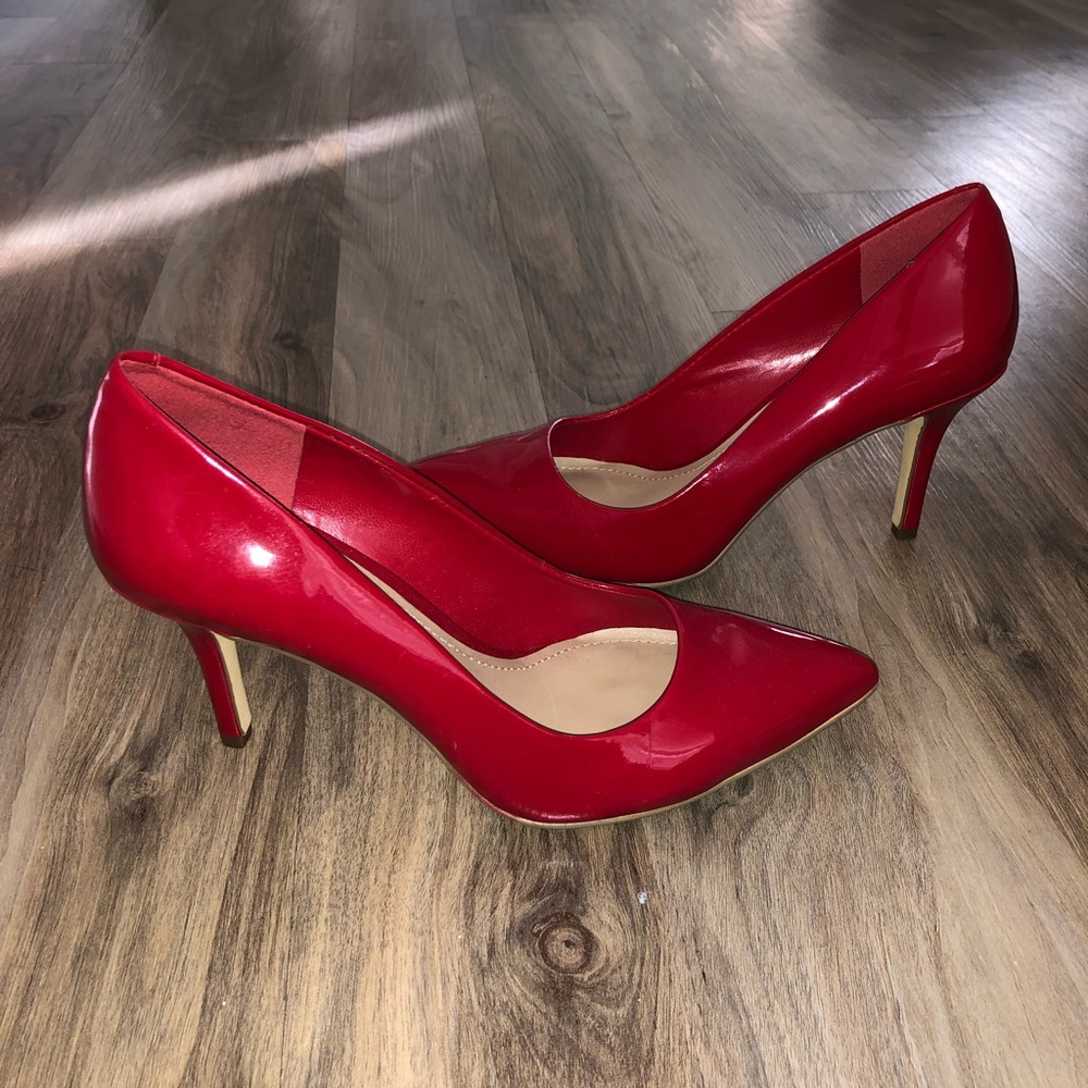 BCBGeneration Cherry Red Pumps